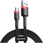 Дата кабель USB 2.0 AM to Micro 5P 3.0m 2A Red-Black Baseus (CAMKLF-H91) U0829550
