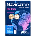 Бумага Navigator Paper А4, BoldDesign, 200 г/м2, 150 арк, клас А (989477) U0823116
