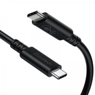 Дата кабель USB4 Type-C to Type-C 0.8m 40Gbps PD 100W 8K60Hz Choetech (XCC-1028-BK) U0792635