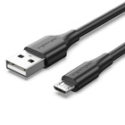 Дата кабель USB 2.0 AM to Micro 5P 1.0m 2A black Vention (CTIBF) U1125565