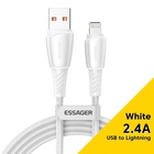 Дата кабель USB 2.0 AM to Lightning 3.0m 3A white Essager (EXCL-CHC02) U1106696