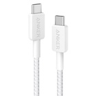 Дата кабель USB-C to USB-C 1.8m 322 White Anker (A81F6H21) U0902972