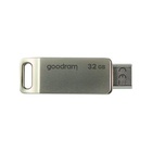 USB флеш накопитель Goodram 32GB ODA3 Silver USB 3.0 / Type-C (ODA3-0320S0R11) U0862768