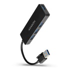 Концентратор AXAGON USB 3.1 to 4xUSB 3.0 black (HUE-G1A) U1124315