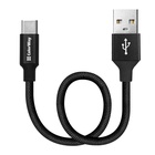 Дата кабель USB 2.0 AM to Type-C 0.25m black ColorWay (CW-CBUC048-BK) U0624102