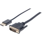 Кабель мультимедийный DisplayPort M to DVI-D 25 M 3.0m Manhattan Intracom (152136) U0806759