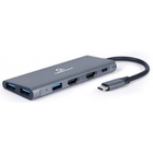 Концентратор Cablexpert USB-C 3-in-1 (HUB/HDMI/PD) (A-CM-COMBO3-01) U0626233