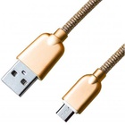 Дата кабель Grand-X USB - micro USB, 1.5A, Gold, 1m (MM02G) U0283392