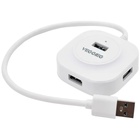 Концентратор VEGGIEG USB 3.0 to 4xUSB 0.3m white (V-U3403) U1084637