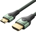 Кабель мультимедійний HDMI M to HDMI mini M 1.0m V2.1 8K 60Hz green VENTION (AGJGF) U1137240