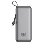 Батарея універсальна XO 20000mAh 130W, PD, QC (XO-PR268_grey) U1117038