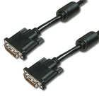 Кабель мультимедийный DVI to DVI 24+1pin, 5.0m DIGITUS (AK-320101-050-S) U0106860