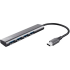 Концентратор Halyx Type-C to 4-Port USB-A 3.2 Grey Trust (24948_TRUST) U0812732