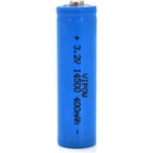 Аккумулятор 14500 LiFePO4 (size AA), 400mAh, 3.2V, TipTop, blue Vipow (IFR14500-400mAhTT / 21438) U0851896