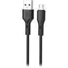 Дата кабель USB 2.0 AM to Micro 5P NB230-AM black XO (NB230-AM.black) U1071104