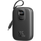 Батарея універсальна JOYROOM 10000mAh, 22.5W, PD, QC, built-in USB-C cable, Black (JR-PBF17) U1197679