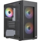 Корпус для ПК AeroCool Hexform-G-BK-v2 Black 600W (ACCX-PV38004.11) U1170819