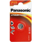 Батарейка PANASONIC CR 1216 * 1 LITHIUM (CR-1216EL/1B) U0157372