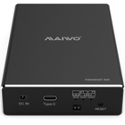 Карман внешний Maiwo 2*HDD 2.5" SATA/SSD up to 9.5mm USB3.1 GEN2 Type-C, RAID 0,1 (K25272C) U0641780