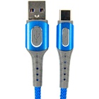 Дата кабель USB 2.0 AM to Type-C 1.0m blue Dengos (NTK-TC-LP-BLUE) U0813015