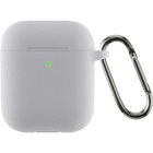 Чехол для наушников Armorstandart Ultrathin Silicone Case With Hook для Apple AirPods 2 Light Grey (ARM59685) U0857145