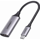 Переходник USB2.0 Type C to HDMI V2.0 4K60Hz 10cm CM297 gray Ugreen (70444) U0789605