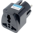 Переходник US/UK/AU to EU Dynamode (EU Adapter black) U0809395