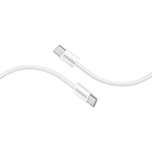 Дата кабель USB-C to USB-C 2.0m 60W PD EcoLine-CC200 white Promate (ecoline-cc200.white) U1071411