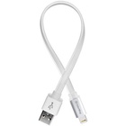 Дата кабель USB 2.0 AM to Lightning 0.25m white ColorWay (CW-CBUM-LM25W) U0380187