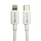 Дата кабель USB-C to Lightning 1.0m MI-17 5A Lightning White Mibrand (MIDC/17TLW) U0786531