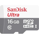 Карта памяти SANDISK 16GB microSD Class 10 UHS-I Ultra (SDSQUNS-016G-GN3MN) U0264934