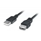 Дата кабель USB 2.0 AM/AF 2.0m Pro black REAL-EL (EL123500028) U0358983