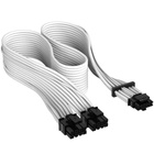 Кабель живлення video power 12+4pin PCIe Gen 5 12VHPWR 600W white Corsair (CP-8920332) U1099755