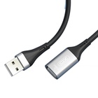 Дата кабель USB 2.0 AM/AM 3.0m black XO (NB-219-USB-3m) U1093084