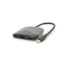 Концентратор Voltronic USB-C 3-in-1 USB 3.0 + USB-C + HDMI 0.23m black (YT-HTC3in1) U1099701