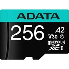 Карта пам'яті ADATA 256GB microSD class 10 UHS-I U3 V30 A2 Premier Pro SD 6.0 (AUSDX256GUI3V30SA2-RA1) U1166937