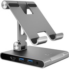 Порт-реплікатор J5create Dock-Station Ipad USB-C 8-in-1 (HDMI/PD/картридер/USB-A/USB-C/Audio) (JTS224-N) U1135528