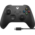 Геймпад Microsoft Wireless Controller Carbon Black + USB Type-C (1V8-00002) U1068569