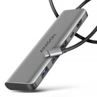 Концентратор AXAGON USB-C to 3xUSB-A + HDMI 5Gbps + PD 100W 1.0m grey (HMC-5H) U1124558