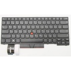 Клавиатура ноутбука Lenovo ThinkPad E480/L480 черная с черной,трек (A46073) U0405734