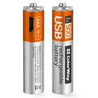 Аккумулятор ColorWay AAA micro USB 400 mAh * 2 (CW-UBAAA-01) U0322060