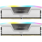 Модуль пам'яті для комп'ютера DDR5 32GB (2x16GB) 6000 MHz Vengeance RGB White Corsair (CMH32GX5M2B6000Z30W) U1109534