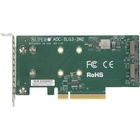 Плата расширения Supermicro PCIe x8 до SSD 2x m.2 NVMe (AOC-SLG3-2M2) U0368927