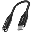 Перехідник USB-C M to 3.5mm F 0.1m DAC black Vention (BIHBA) U1125510
