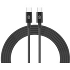 Дата кабель USB-C to USB-C 1.0m ABMM093B black Armorstandart (ARM64289) U0823027