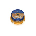 Диск DVD-R Verbatim 4.7Gb 16X CakeBox 25шт (43522) K0000762