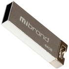 USB флеш накопитель Mibrand 64GB Сhameleon Silver USB 2.0 (MI2.0/CH64U6S) U0538248