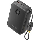 Батарея універсальна VENTION 20000mAh 22,5W Fast Charging, with built-in USB-C cable, Black (FKBB0-C) U1131386