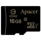 Карта памяти Apacer 16GB microSDHC UHS-I Class10 (AP16GMCSH10U1-RA) U0260126