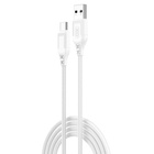 Дата кабель USB 2.0 AM to USB-C 1.0m braided white XO (NB235_C_White) U1105103